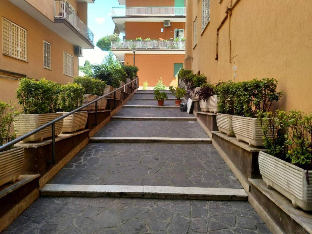 44Oz Apartment With Terrace In Monteverde روما المظهر الخارجي الصورة